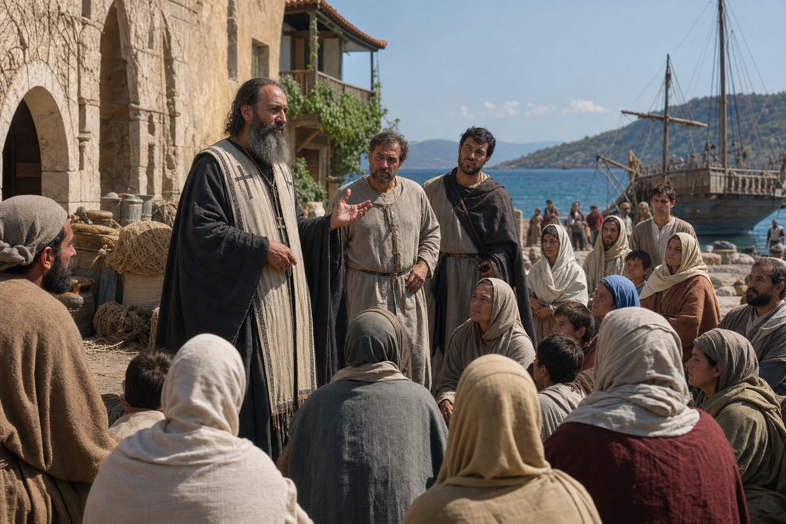 Photo-realistic image, in memory of our revered father John Bishop of Gotha, Orthodox calendar, 2026-06-01, commemoration