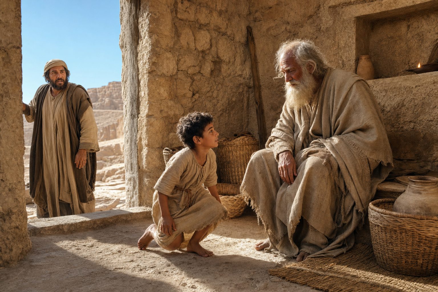 Photo-realistic image, in memory of the revered father of our Sisoy the Great, Orthodox calendar, 2026-07-19, commemoration