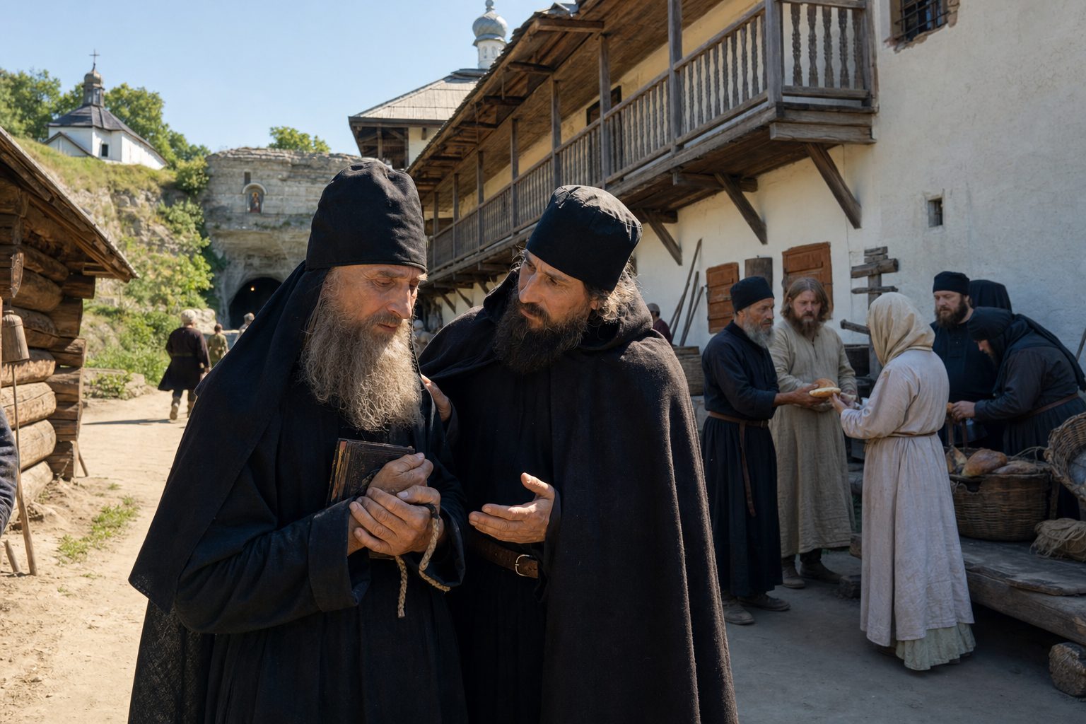 Foto-gerçekçi resim, Azizler Babamız Feodor ve Vasiliy'in Hayatı, Kiev-Mağara keşişleri, Ortodoks takvim, 2026-08-24, saint_life Foto-gerçekçi resim, Azizler Babamız Feodor ve Vasiliy'in Hayatı, Kiev-Mağara keşişleri, Ortodoks takvim, 2026-08-24, saint_life